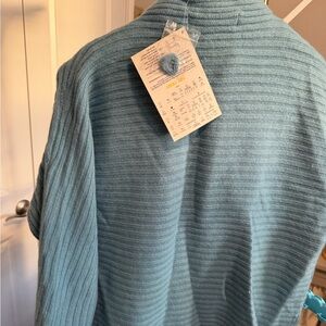 Modern Soul Soft Knit Sweater in Light Blue